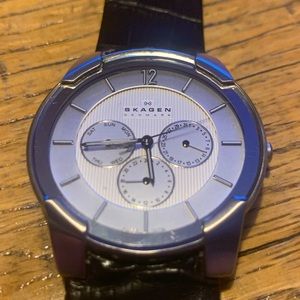 Skagen men’s dress watch.